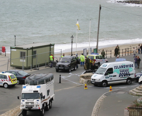 Ventnor Blog - Controlled Bomb Detonation Excitement