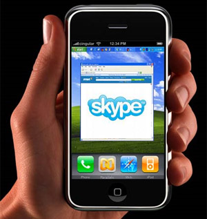 iphone skype