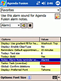 Agenda Fusion v7.85 PIM for Pocket PC Review