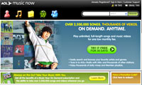 AOL Revamps Music Now Online Service