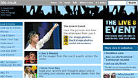 BBC's Live 8 and Glastonbury Websites Attract Record Traffic