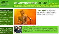 BBC's Live 8 and Glastonbury Websites Attract Record Traffic