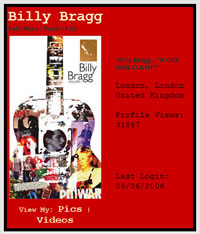 Billy Bragg vs MySpace 