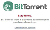 BitTorrent Launches Legal Download Service