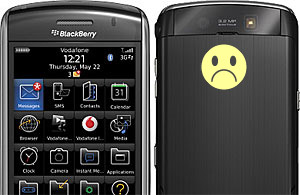 BlackBerry Storm Gets Off To A Wobbly Start