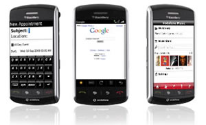 Blackberry Storm: Vodafone Get Exclusive 