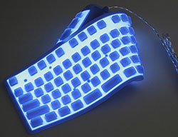 Brando Flexible Illuminated Full Sized Keyboard