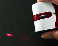 Brando  USB Mouse with Laser Pointer and Thermometer