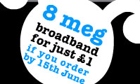 Bulldog Launches 8 Meg Broadband Service