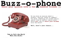 Buzz-o-Phone - A New Form On The Web