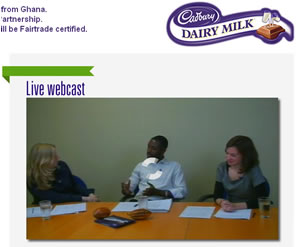 Cadbury's Live Dairy Milk Become Fairtrade-Certified Webcast