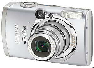 Canon PowerShot SD850 IS (Ixus 950) Announced