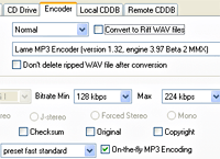CDex 1.70 Freeware CD To MP3 Conversion Software (80%)