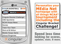 Cingular Go Mobile Content Mad with NCAA Games