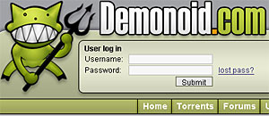 Demonoid BitTorrent Tracker Returns