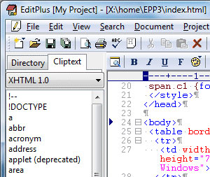 EditPlus Text/HTML Editor v3.10 Review (77%)