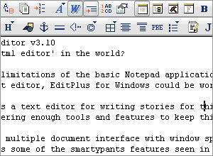 EditPlus Text/HTML Editor v3.10 Review (77%)