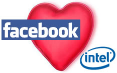 Facebook & Intel Say I Love You