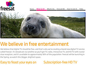 Freesat BBC and ITV Free HD Service Launches