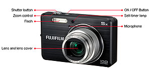 Fujifilm Announces Finepix J100, J110W, J120, J150W And F60fd Digicams