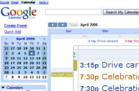 Google Launches Free Web Calendar