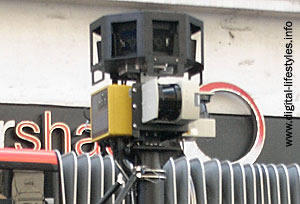 Google Street View Camera Car Snapped In Central London