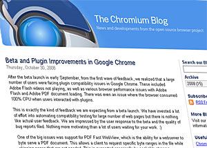 Google Chrome Update Offers Improved Plug In Support