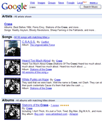 Google: Music Search Launched