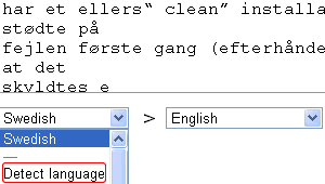 Detect Language Option In Google Translate