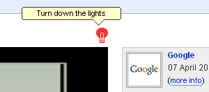 Google Video: Turn Out The Lights