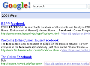 Search Like It's 2001 on Google