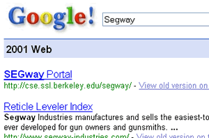 Search Like It's 2001 on Google