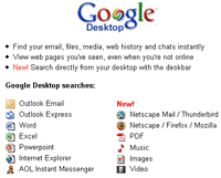 Google Desktop Search Tool Gets Full Release