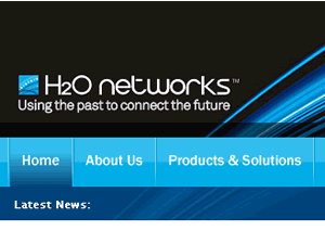 H2O Networks: Fibre Though The Sewer