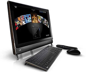 HP TouchSmart 2 Integrated PCs Pack Touchy Feely Screens