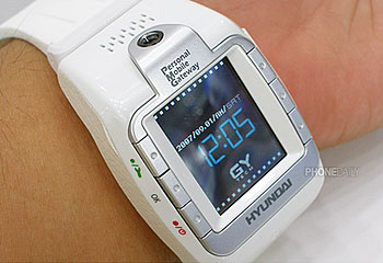 Hyundai W-100 Wrist Phone Stuffs In The Functionality