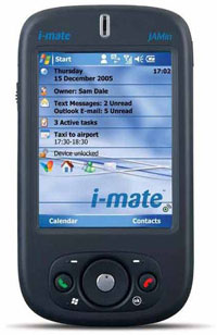 i-mate JAMin PDA/Smartphone Expected Soon