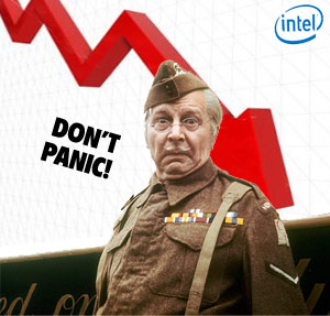 Intel Profits Plummet, But Company Keeps Chirpy