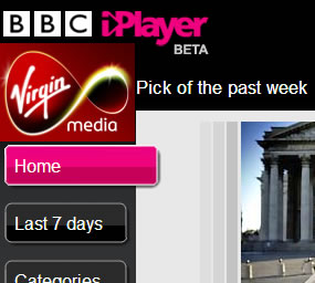 Virgin Media: BBC iPlayer Via TV First