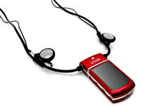 iRiver N12 Necklace MP3 Player