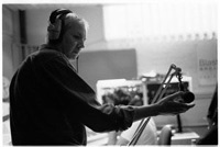 Kevin Harrington in the studio, courtesy Keith Corcoran