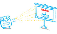 Kodak Teams Up With Skype For Photo Voice Service