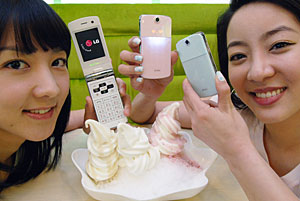 LG Ice Cream Phone; Daft Name, Daft Pictures