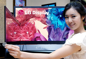 LG's World Thinnest LCD: Wafer Thin At 0.23 Inches Thick