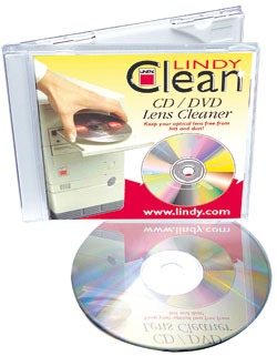 Lindy CD/DVD Lens Cleaner 70%
