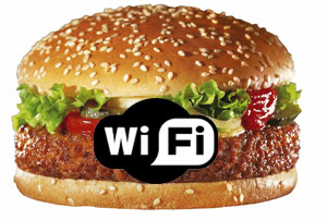 McDonalds Offers Free Wi-Fi And Fries