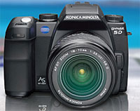 Konica Minolta's Dynax/Maxxum 5D dSLR Adds Anti-Shake