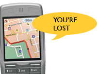 Mobile Users Want GPS Tools Not Mobile TV