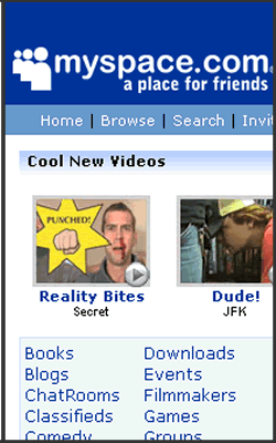 MySpace News To Rival Google News and Digg