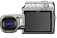 Nikon Coolpix S4 Swivels Out